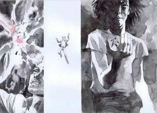 Concept art from the Sandman movie that never was