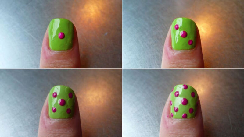 How To Do A Polka-Dot Manicure