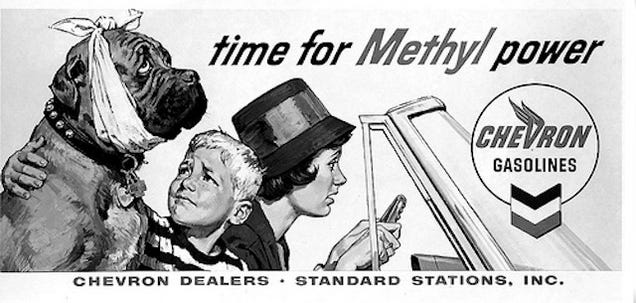 Glorious Gasoline Ads from the Dieselpunk Days