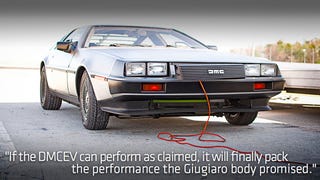 Electric DeLorean: First Drive