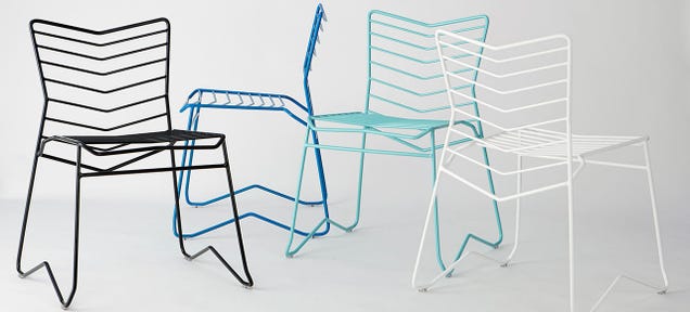 This Stackable Wire Chair Is Beautifully Simple