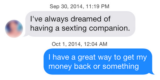 Using iOS 8's QuickText on Tinder Will Not Get You Laid