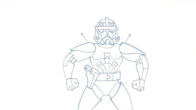 Concept Art from Lucas' forgotten Star Wars Animated Series