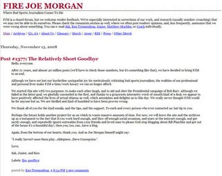 Fire Joe Morgan Takes a Bow