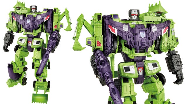 The Gigantic New Devastator Towers Over All Other Transformers