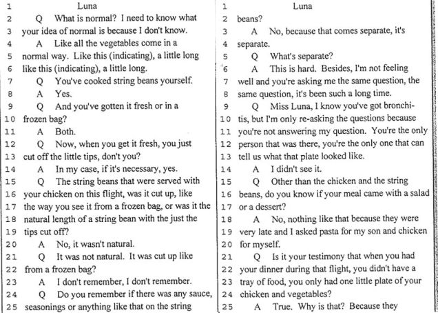 What Happens When You Sue an Airline For Putting a Lizard in Your Food?