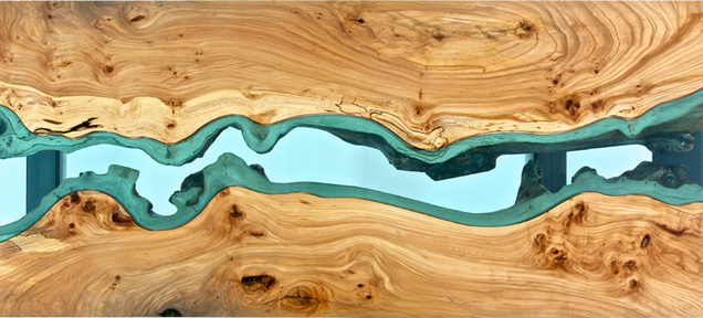 Gorgeous Topographic Tables Look Like the Earth From Above