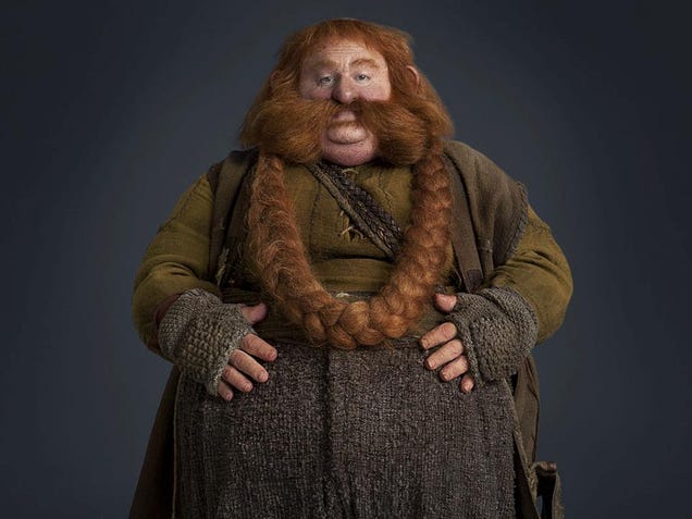 Hobbit headshots show off the many braided beards of Middle Earth's dwarves