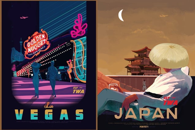 Travel Posters Inspired By Street Fighter
