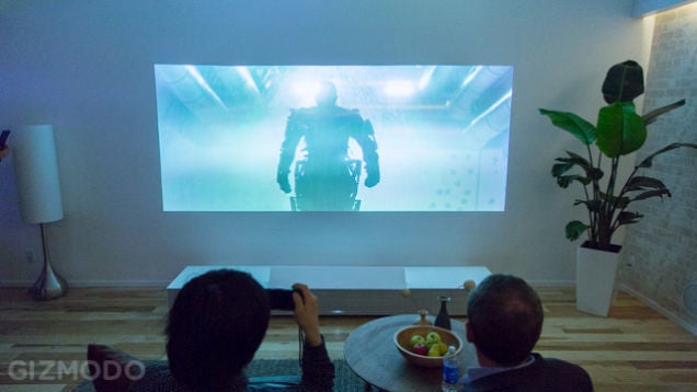 Sony's Rad Short Throw 4K Projector Is Coming to the US