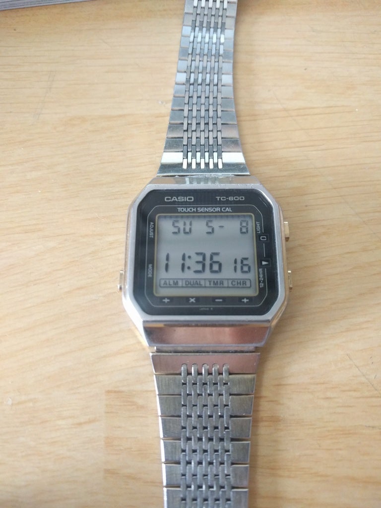 casio tc 600 touch screen