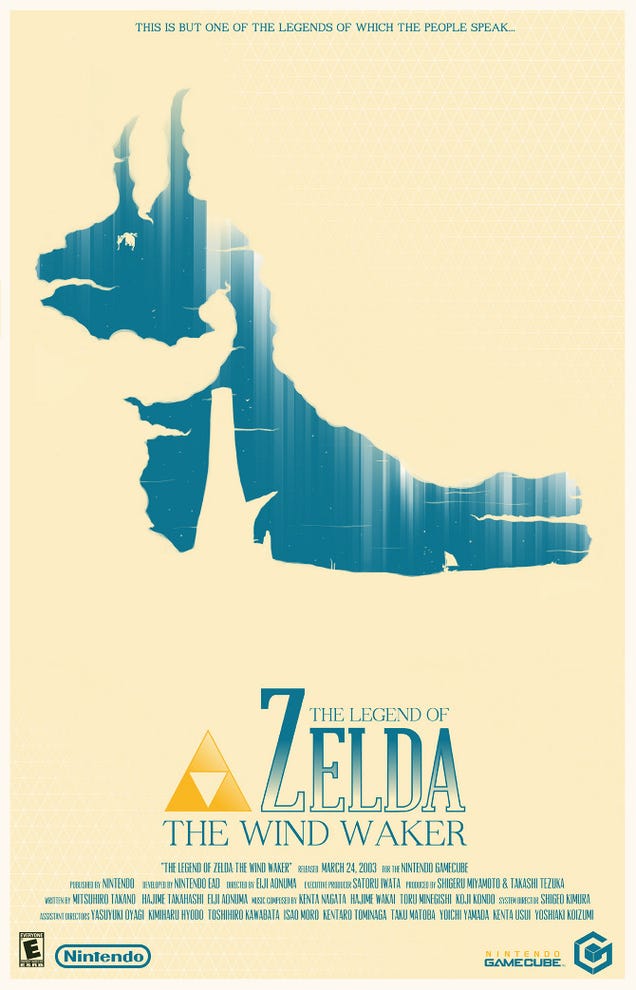 I Really Wish These Zelda And Ico Movie Posters Were Real