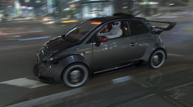 Crazy Italian Designers Want To Build That Fiat 500 With A Ferrari V8