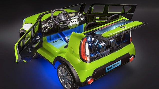 This Tiny Kia Soul For Kids Has a Better Sound System Than Your Car