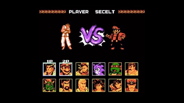 The NES Fighting Game That Featured Sonic, Mario, Ryu and Goku