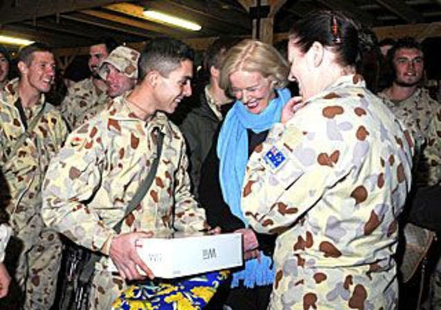 Governor-General Visits Afghanistan To Drop Off A Wii