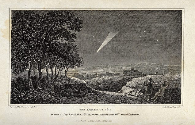 Stunning Depictions of Ancient Comets That Scared the Hell Out of Humans