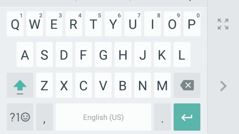 Google Keyboard Now Has a One-Handed Mode