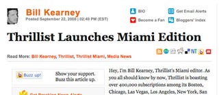 Huffington Post flogs its chairman's son's site