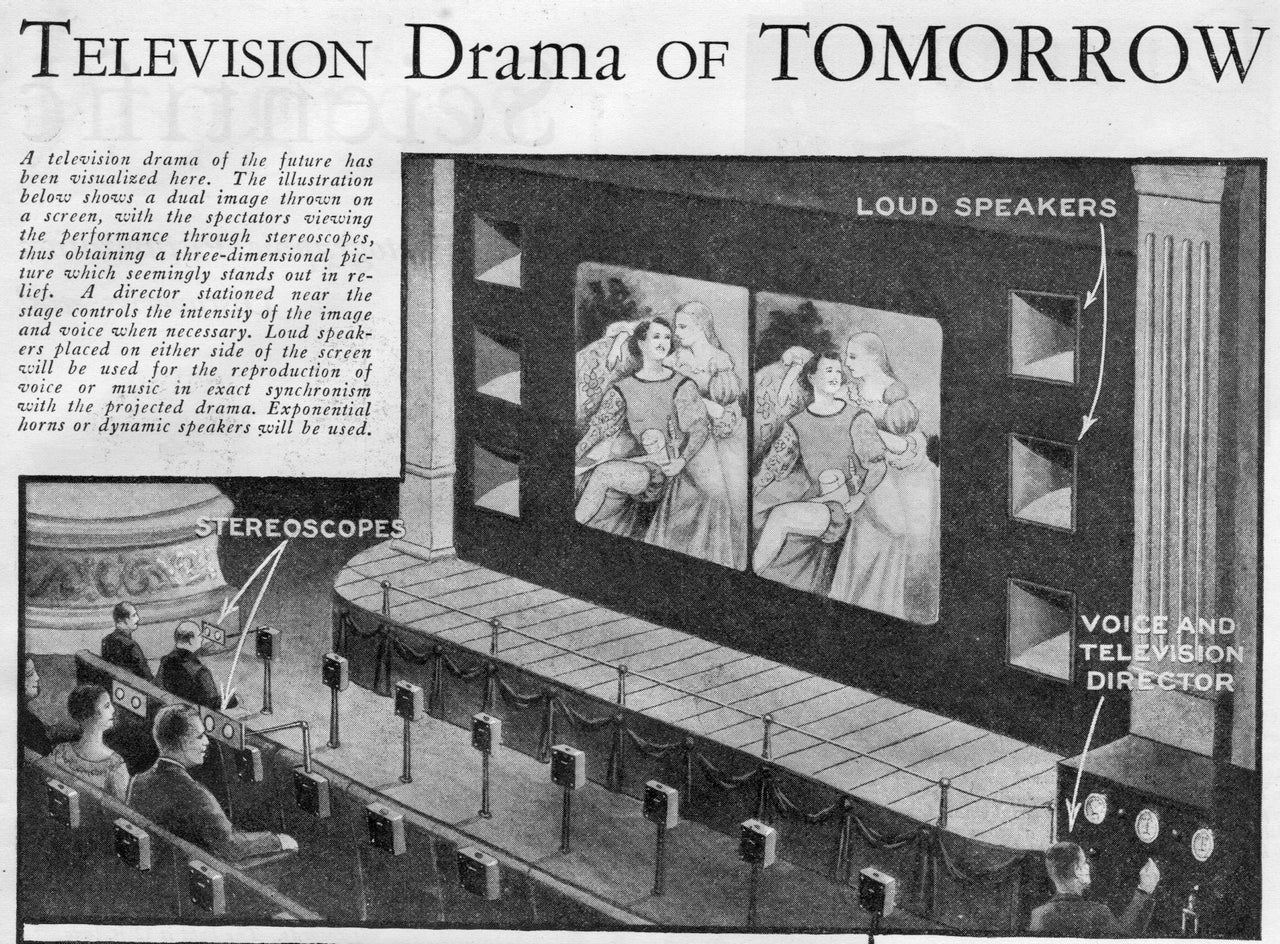 This Was the 3D-TV Theater of the Future Before TV Even Existed