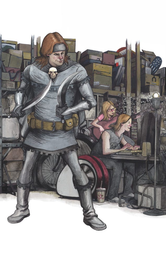 The Guild's most roguish member gets ready for his own comic book close-up