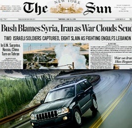 That's It, Neocons! Big Government Will Pay Off Those Big Loans On Your Big Cars, But No More Big "Ideas"