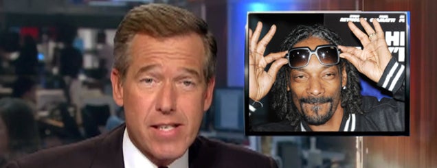 NBC's Brian Williams raps to Snoop Dogg's Gin and Juice