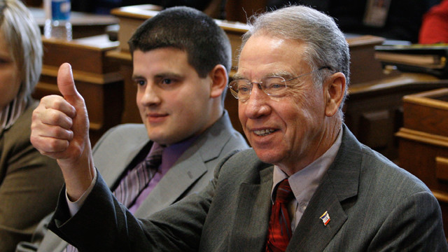 The 15 Most Powerful Chuck Grassley Tweets of 2012