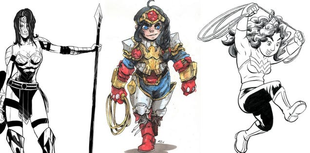 11 Very Cool Takes On Wonder Woman