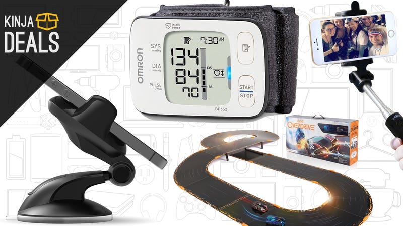 Today's Best Deals: Blood Pressure Monitor, Anki Overdrive, Dash Mount, and More