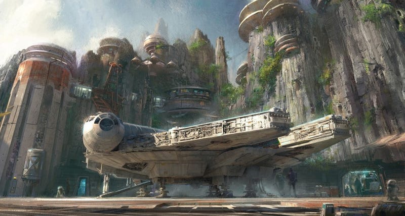 Disney tendrá un parque de atracciones sobre Star Wars, y su concepto luce maravilloso