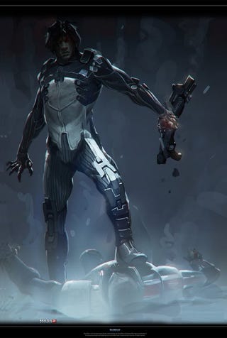 Stunning Mass Effect Portraits (And Dragon Age on a Leash)