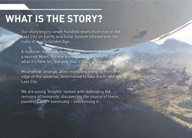 Story Details & Art Leak From Bungie's Next Game, the Sci-Fi Epic Destiny