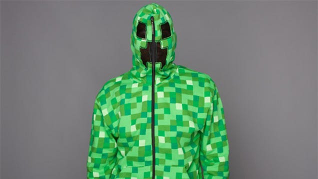 Minecraft Creeper Hoodie About as Terrifying As An Actual Creeper