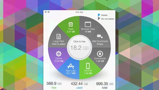 Disk App Simplifies Cleaning Up Your Mac's Hard Drive