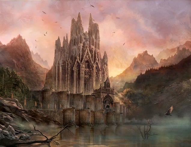 Game of Thrones concept art provides a raven's eye view of Westeros and beyond