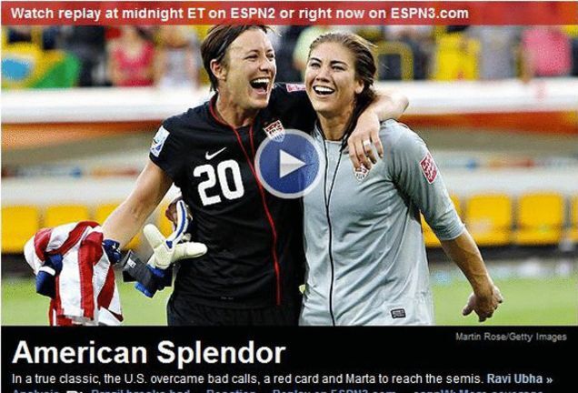 Who's Afraid Of Hope Solo's Nipple?