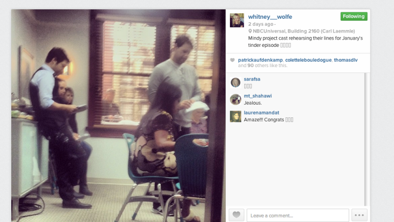 The Mindy Project Will Feature An Episode About Tinder