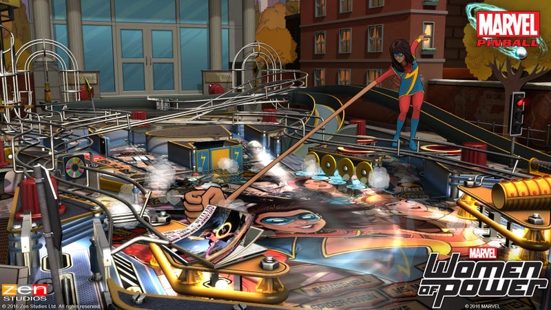 Playing Pinball With Marvel Comics' Women Of Power