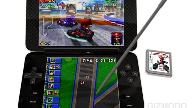 Nintendo DS 2: the 3D Mock-Up Makes Us Drool Alien-Style