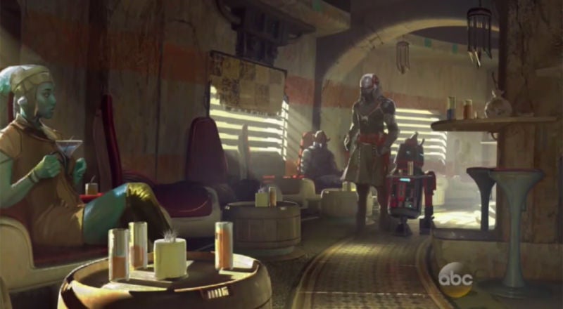 Un primer vistazo al prometedor parque de atracciones de Star Wars en Disneyland