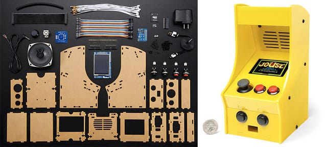 Build Your Own Adorably Tiny Arcade Cabinet With This DIY Kit