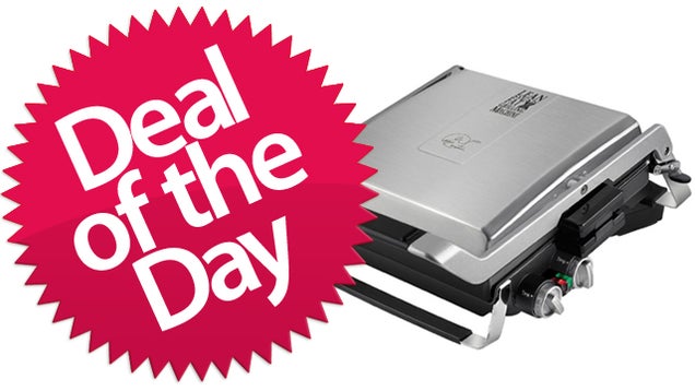George Foreman Stainless Steel Grill Is Your Lean, Mean Deal of the Day
