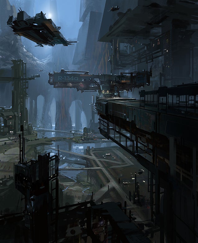 Concept Art From The Last of Us, Prey 2, Tomb Raider...