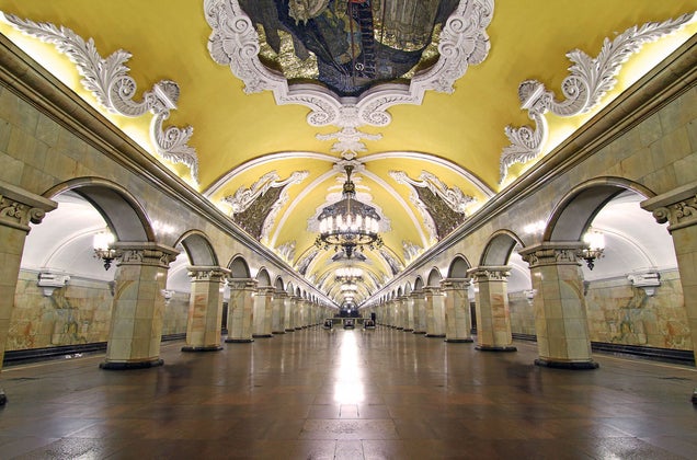 Moscow's Metro Isn't a Post Apocalyptic Wasteland. It's Actually Quite Lovely.