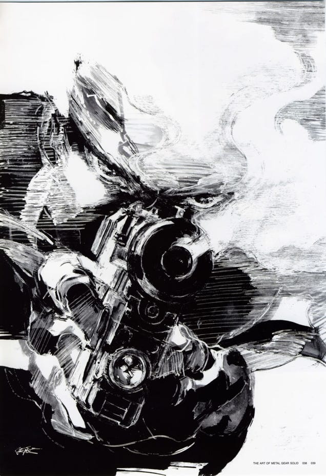 Metal Gear Ain't Metal Gear Without Yoji Shinkawa's Iconic Art