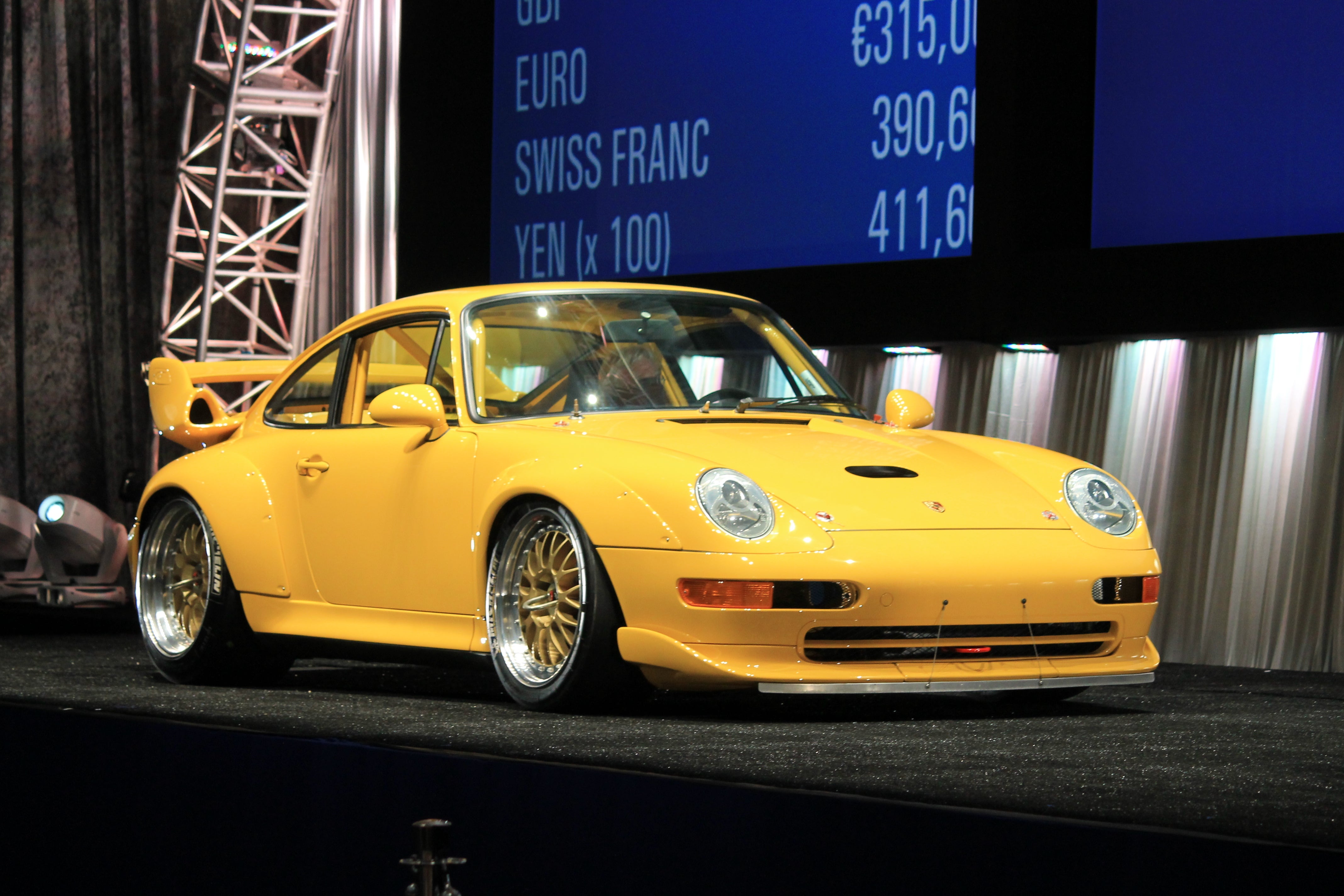 1to1 Ish Yellow Porsche 993 Gt2 Edition