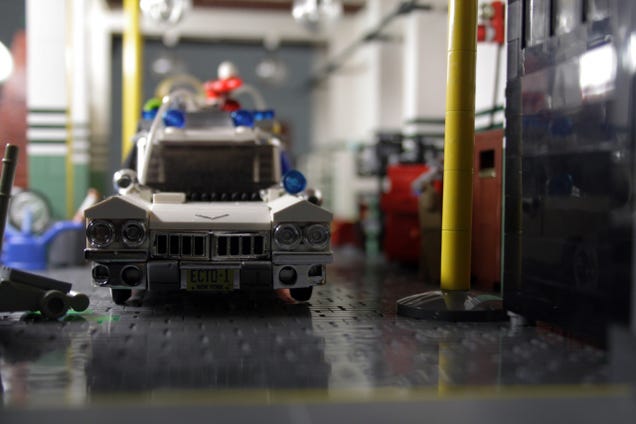 The Ghostbusters' HQ, Incredibly Recreated With LEGO