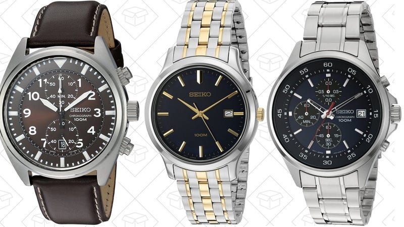 Today's Best Deals: Seiko Watches, Mizuno Running Shoes, Floating Speaker, and More