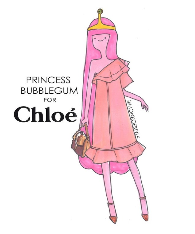 Cartoon Couture Collection gives your favorite cartoon characteres a high fashion makeover